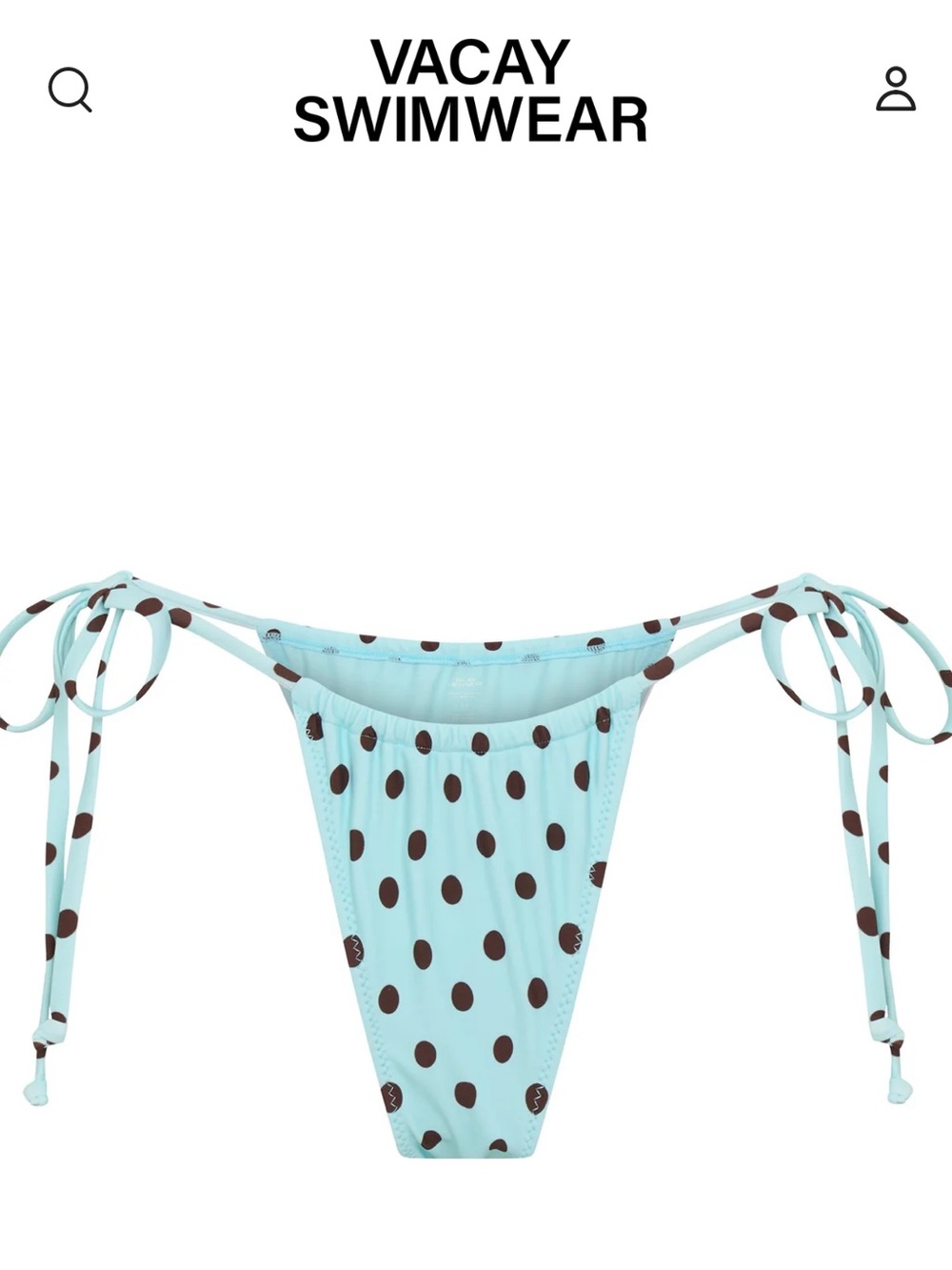 Vacay Swimwear Bikini Bottoms NWT (bottoms only)